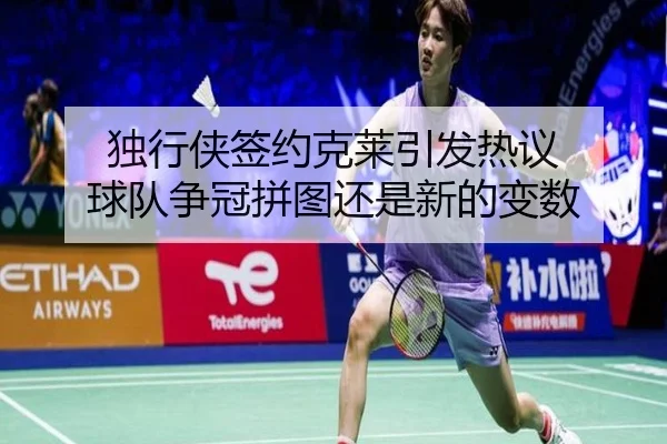 独行侠签约克莱引发热议 球队争冠拼图还是新的变数